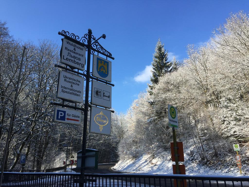 Waldhotel und Restaurant Lemberg Hagen  Exterior foto